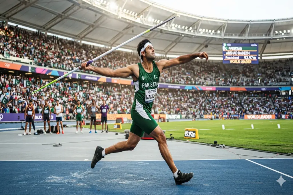 Arshad Nadeem Marches Into Commonwealth Games Javelin Final, Keeping Pakistan’s Gold Dream Alive Arshad Nadeem Javelin