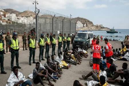 Ceuta Migrant Crisis: Over 49,000 Migrants Breach Spanish Border from Morocco in 24 Hours Ceuta Migrant Crisis