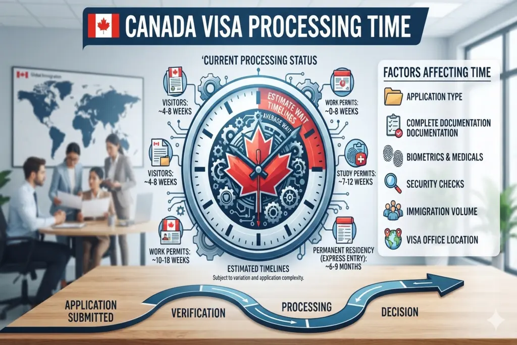 Canada Increases Study and Work Permit Wait Time for Pakistanis: Full Details Canada Visa Processing Time