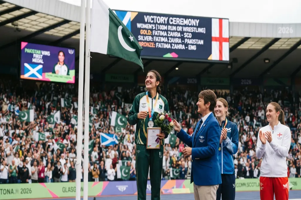 Fatima Zahra Wins Pakistan’s First Medal at Commonwealth Games 2026 Fatima Zahra