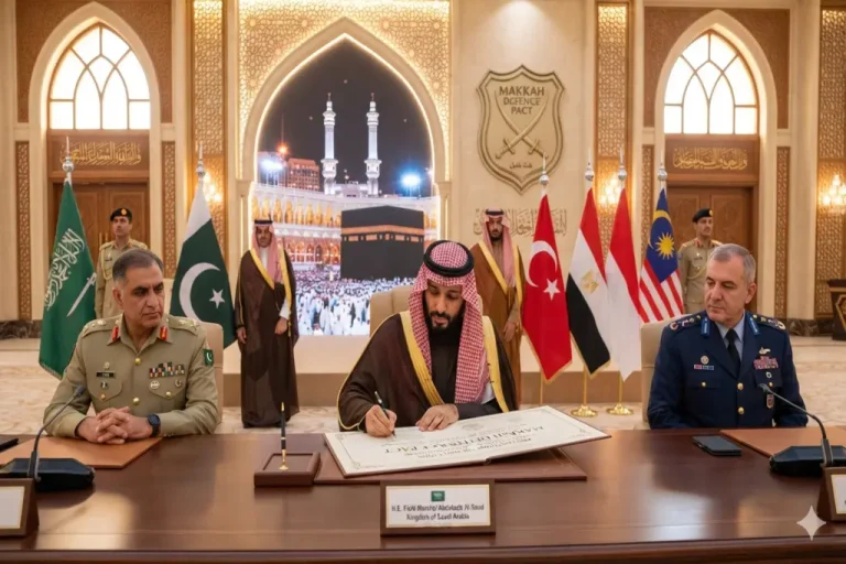 JI Chief Calls for Peace in K-P, Backs Makkah Defence Pact as Step Toward Muslim Unity Makkah Defence Pact