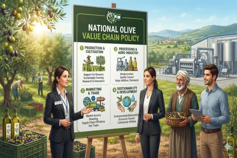 National Olive Value Chain Policy
