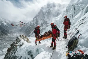 Spantik Mountain Rescue Mission Resumes to Recover Body of Pakistani Climber Asma Mushtaq Spantik Rescue Mission