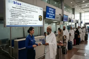 Airblue Pilgrim Vaccination Rules